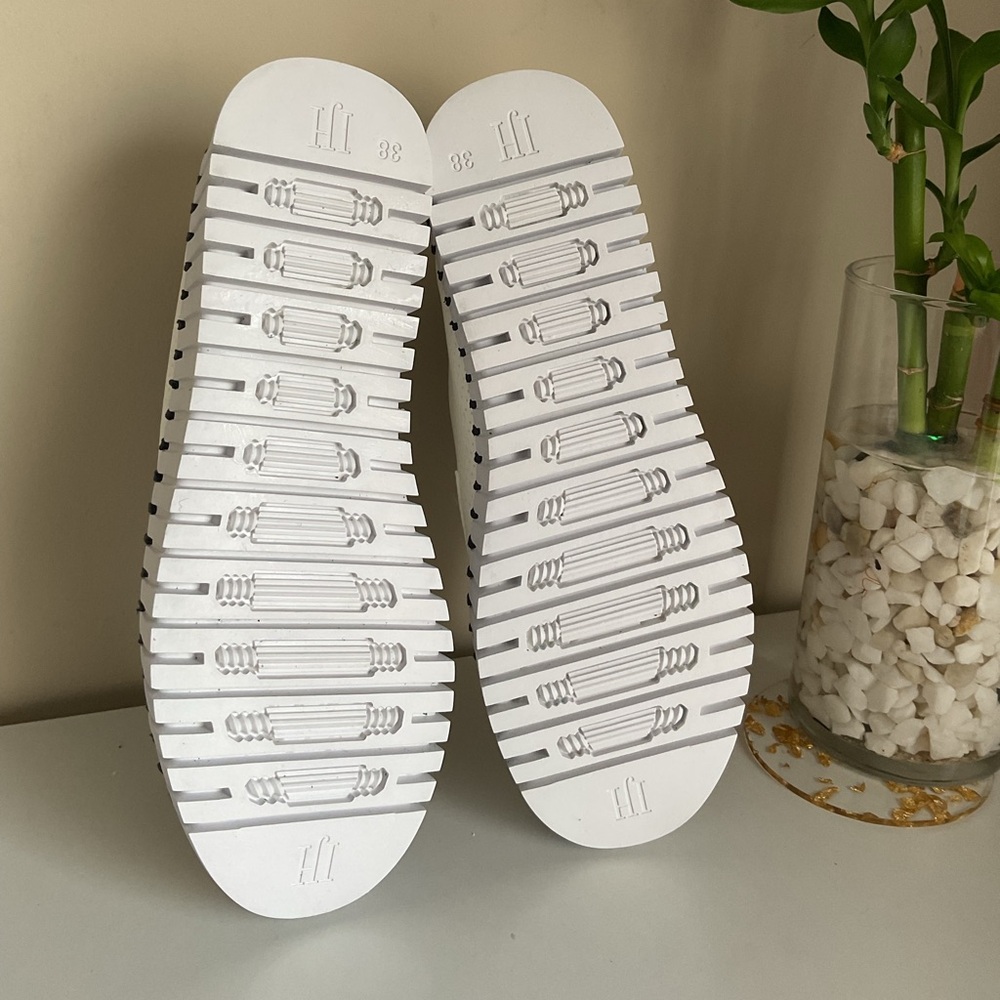 Ilse Jacobsen Tulip Slip On Shoes White Blue Comfort Casual Women Size 38 - Picture 9 of 9